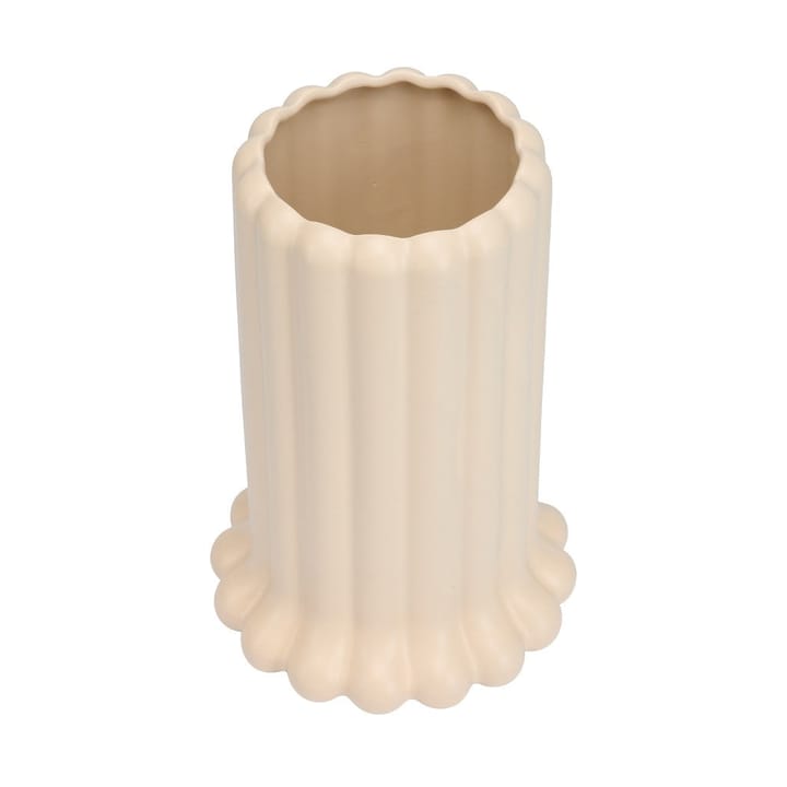 Tubular 花瓶 大 24 cm, 米色 Design Letters