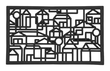 城市门垫 - 45x75cm - Dixie