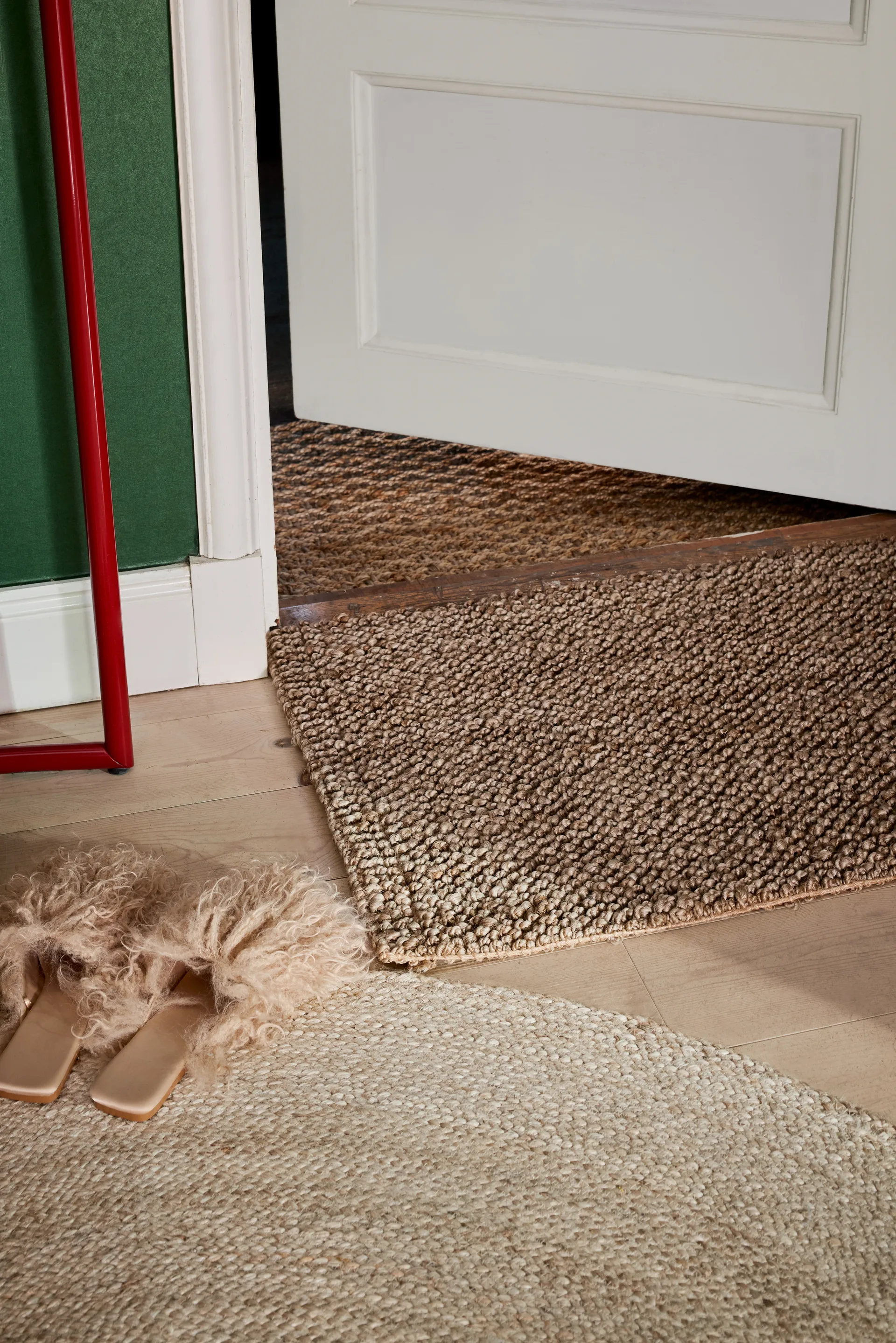 Alice 门垫 60x90 cm, 原色/自然色 灰色 Dixie