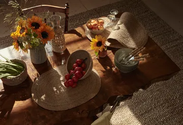 Braided 餐垫  oval - nature - Dixie