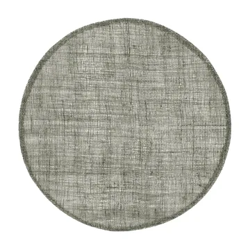 Dixie linen 餐垫  round - dark 灰色 - Dixie