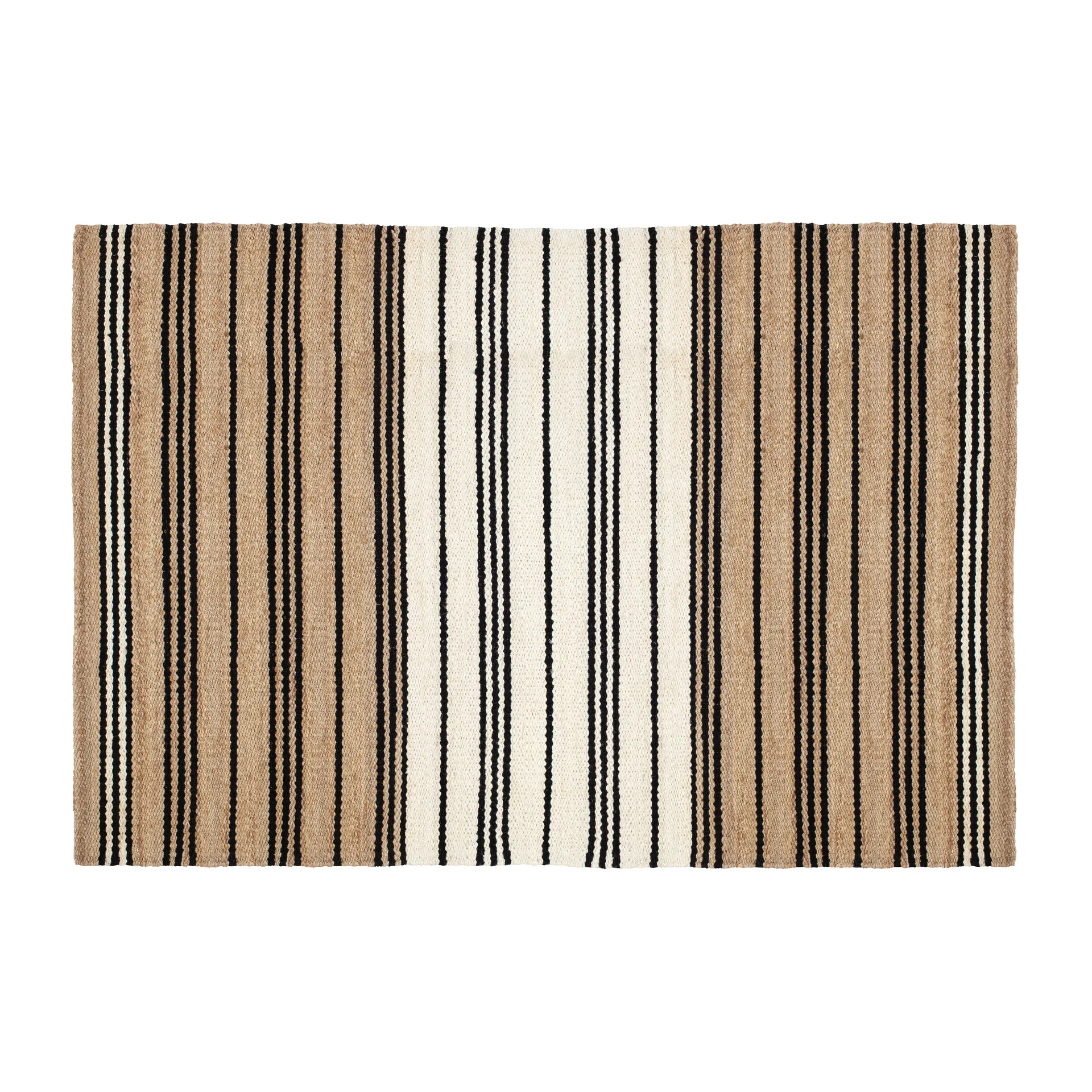 Elin黄麻条纹地毯, 190x290cm Dixie