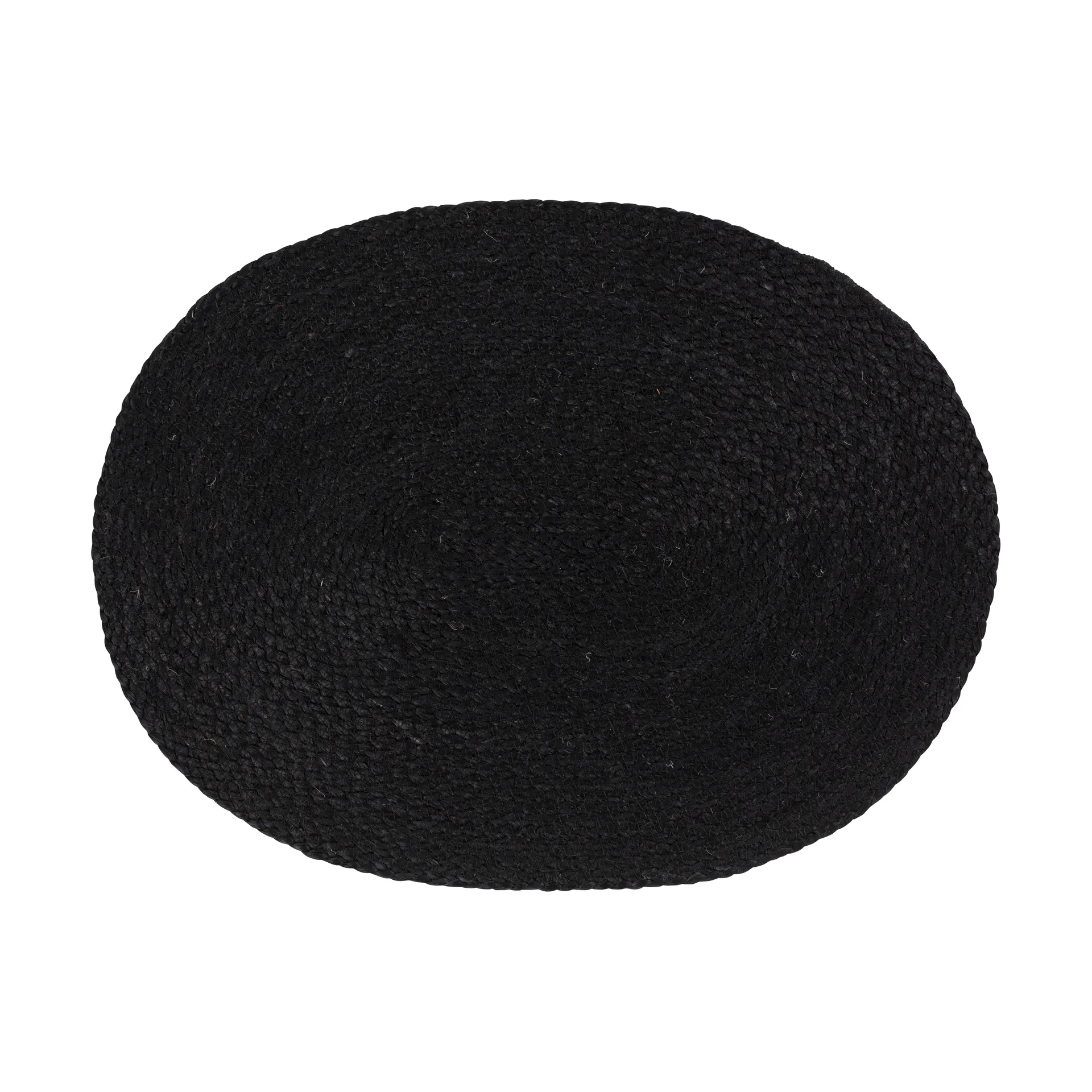 Elin 餐垫 oval, 黑色 Dixie