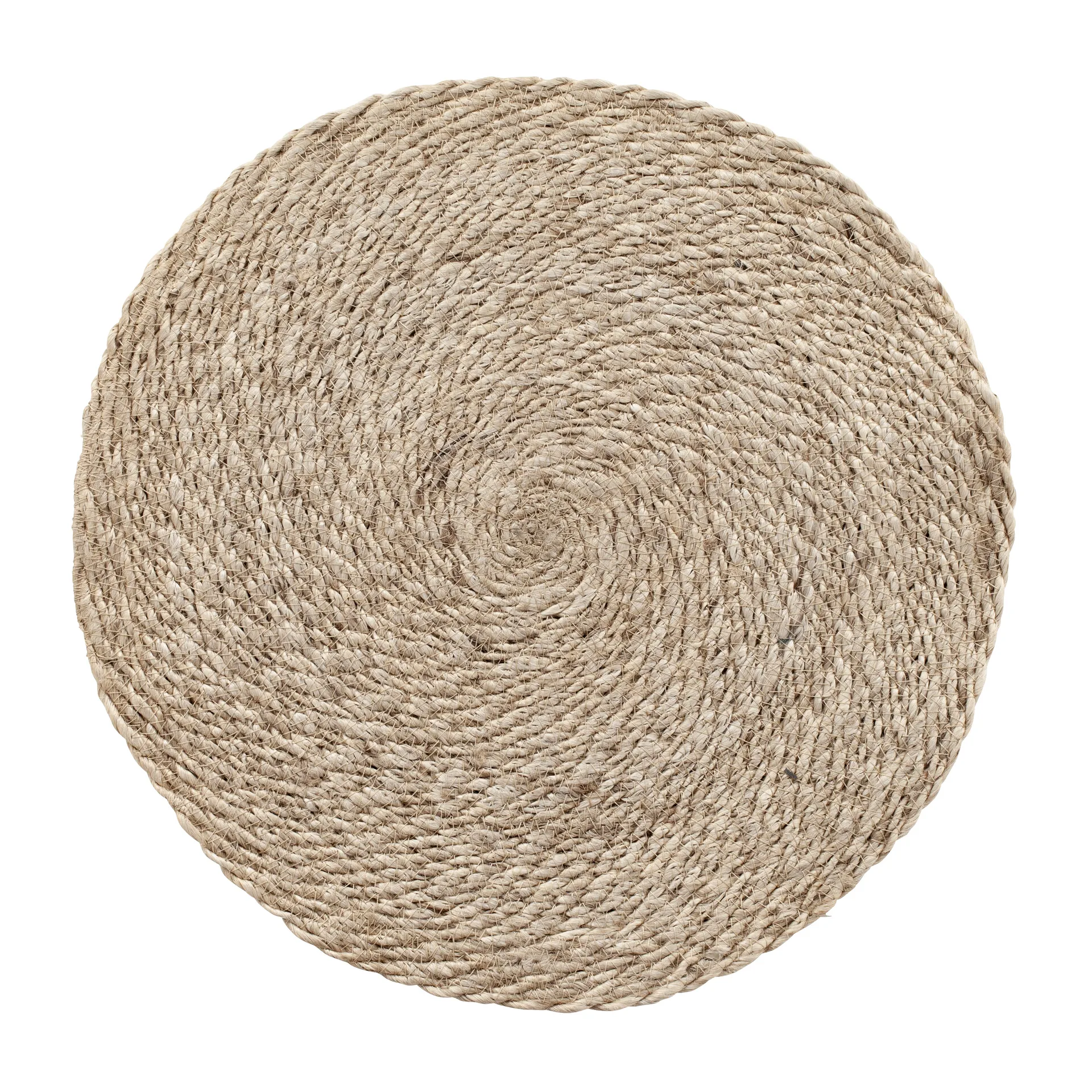 Elin 餐垫  twist Ø38 cm, Natural-灰色 Dixie