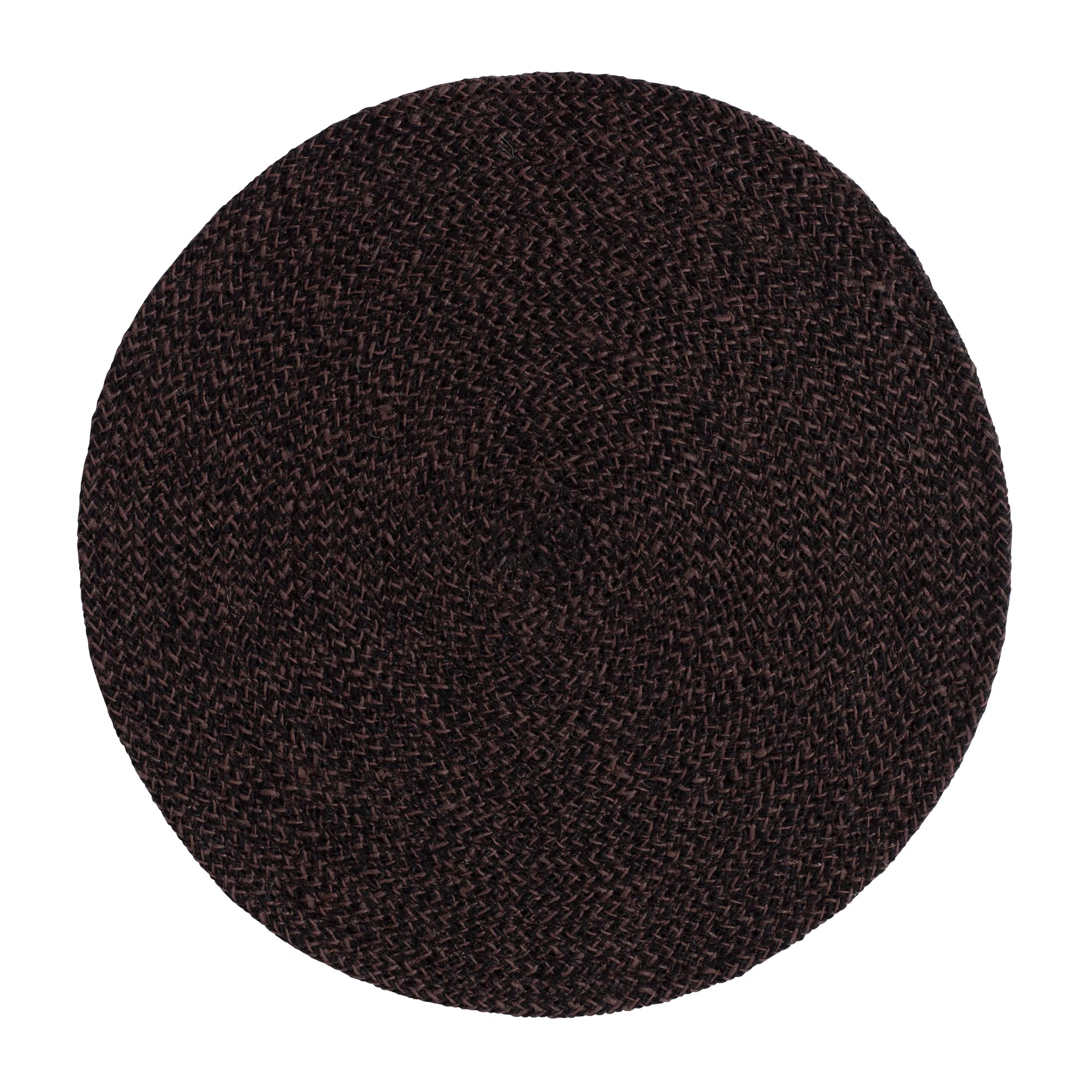 Ella 盘子mat Ø38 cm, 棕色-黑色 Dixie