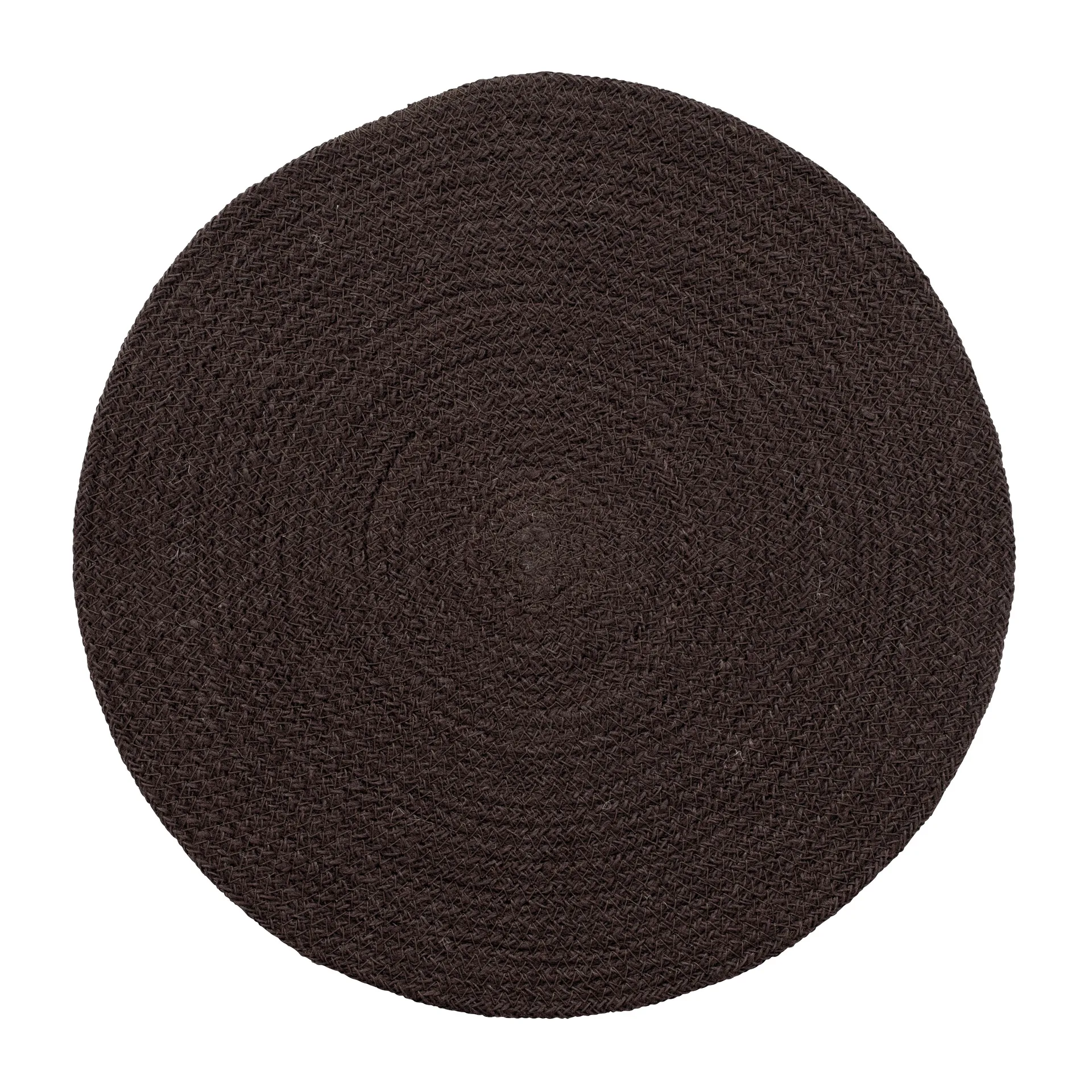 Ella 盘子mat Ø38 cm, 黑色-棕色 Dixie