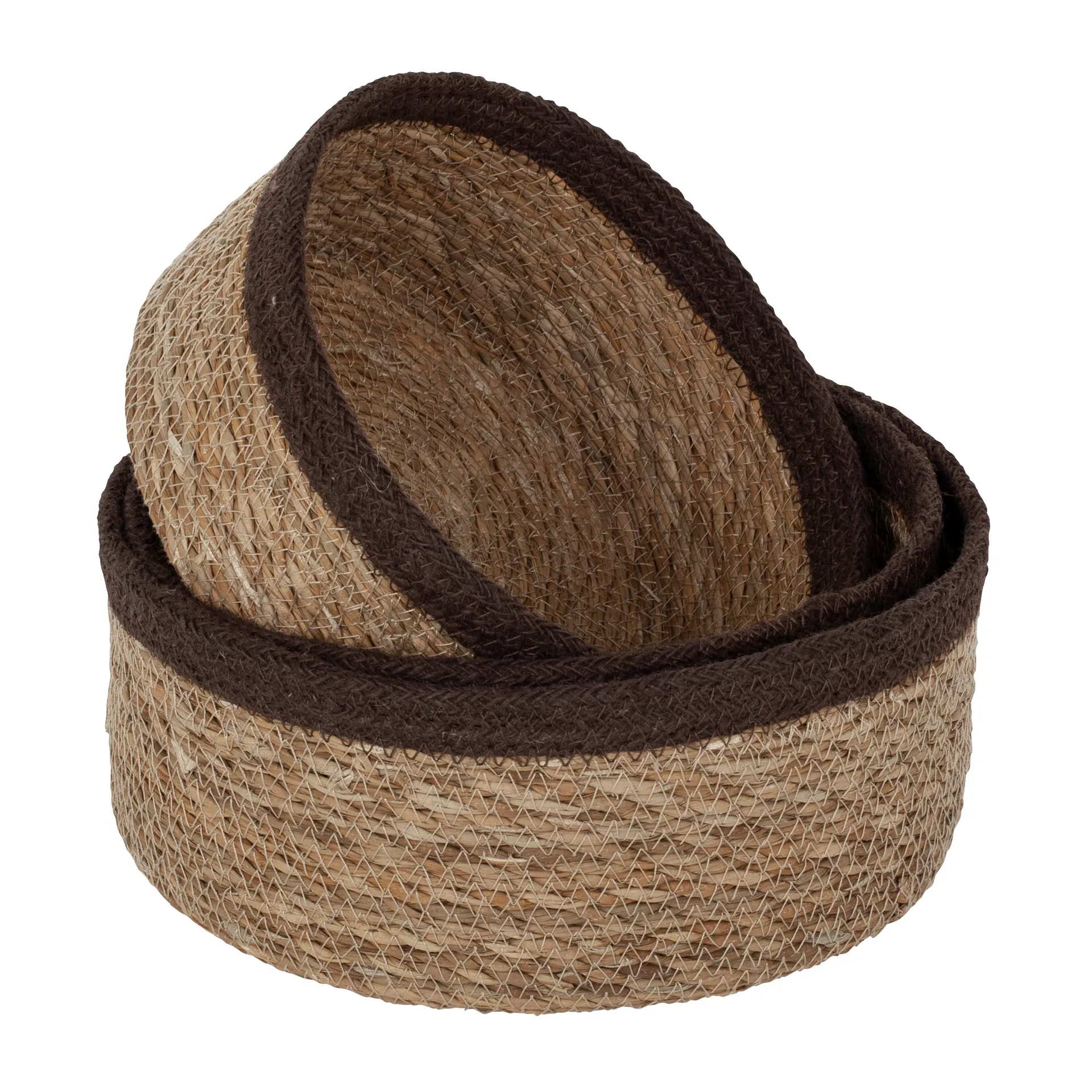 Emil bread 篮子 三件套装, Natural-brown Dixie