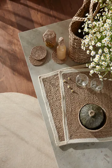 Emil 餐垫 - nature-白色 - Dixie