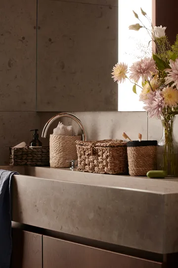 Emil 储物篮 三件套装 小 - nature-黑色 - Dixie