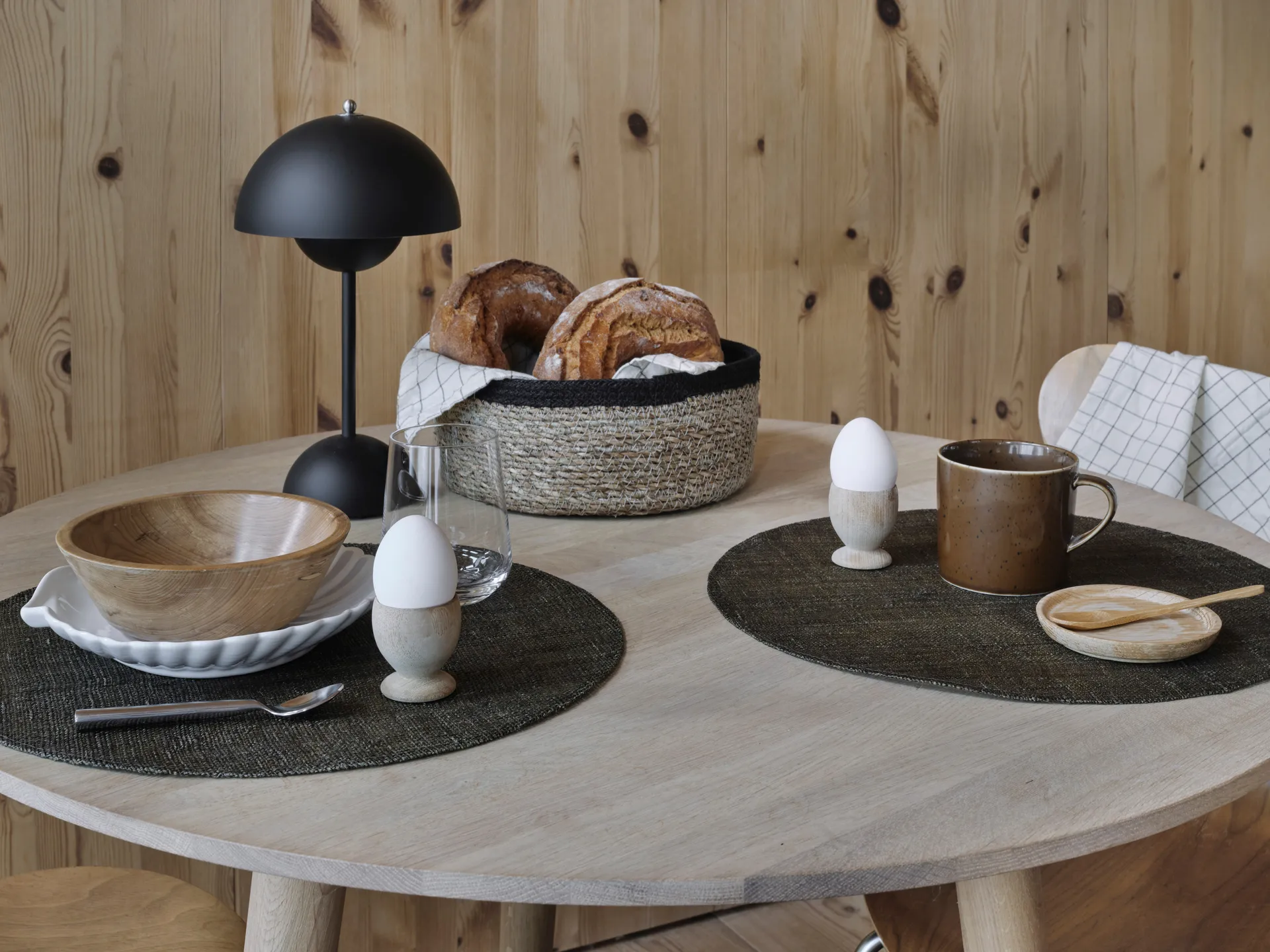 Emil seagrass box 小 四件套装, Nature-黑色 Dixie