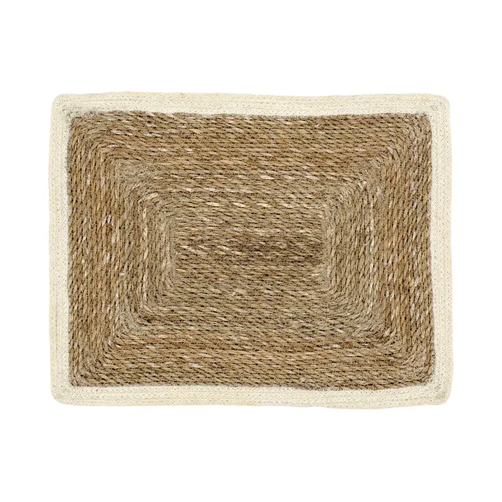 Emil 餐垫 - 自然色_白色 - Dixie