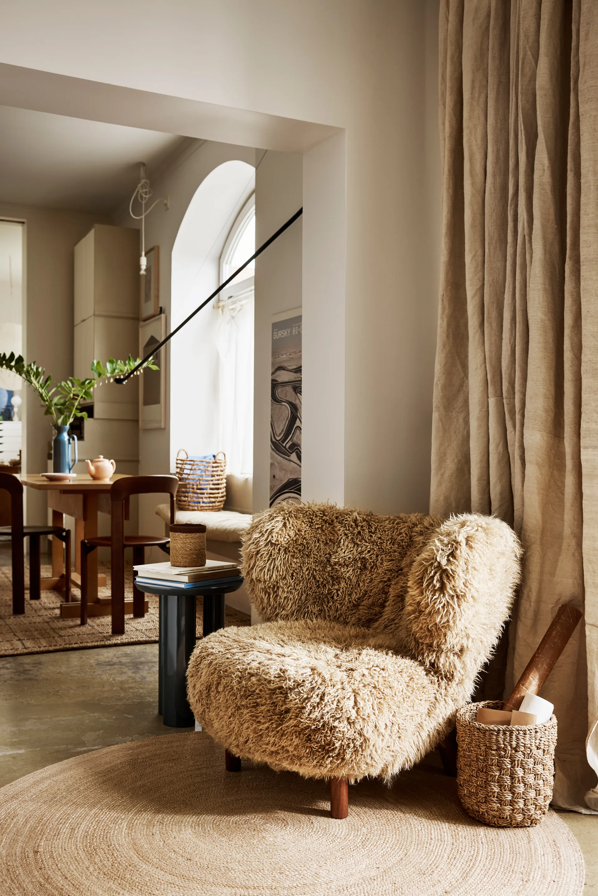 Esther 储物箱 3件, 原色/自然色 Dixie