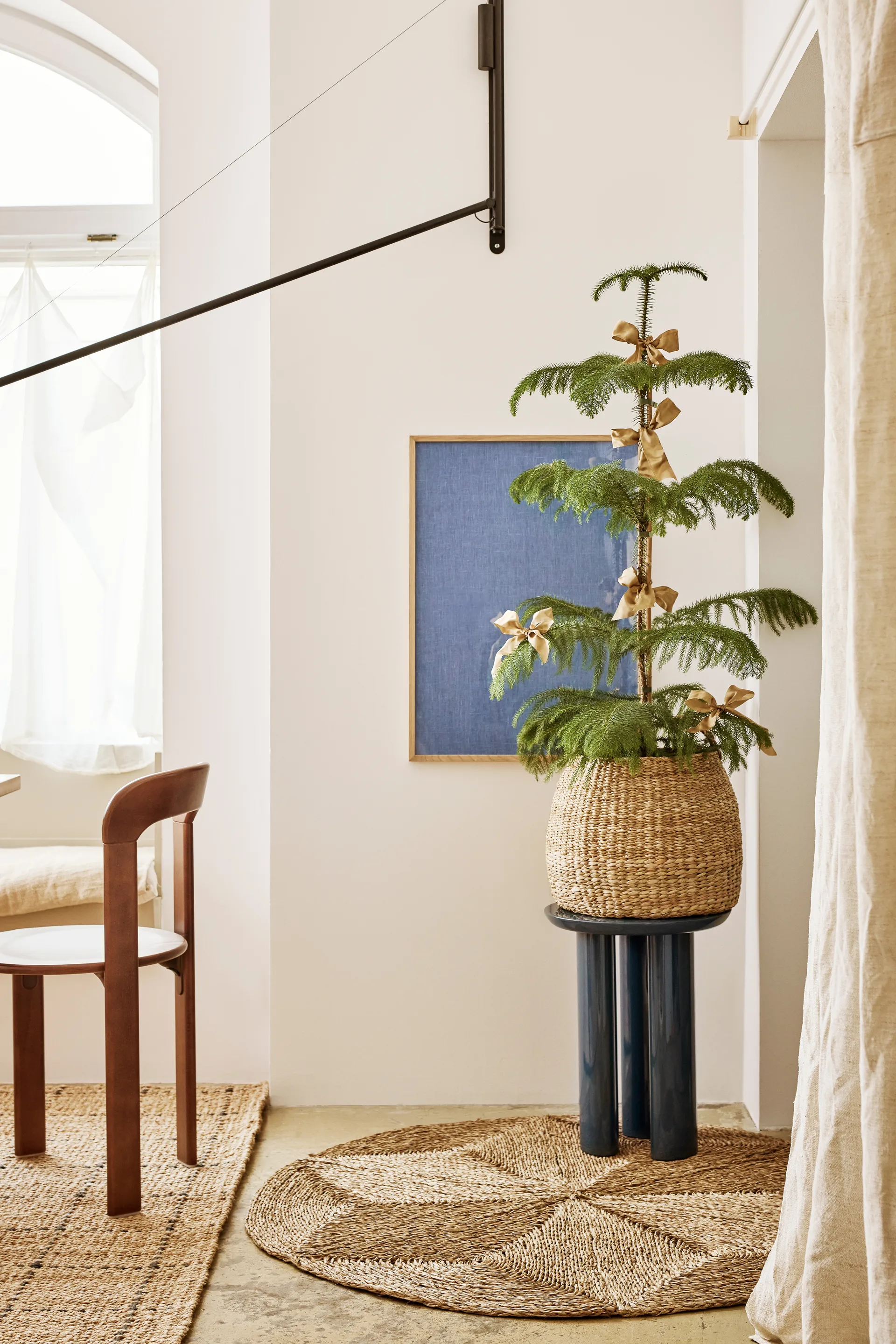 Esther 储物篮 带把手 两件套装, 原色/自然色 Dixie