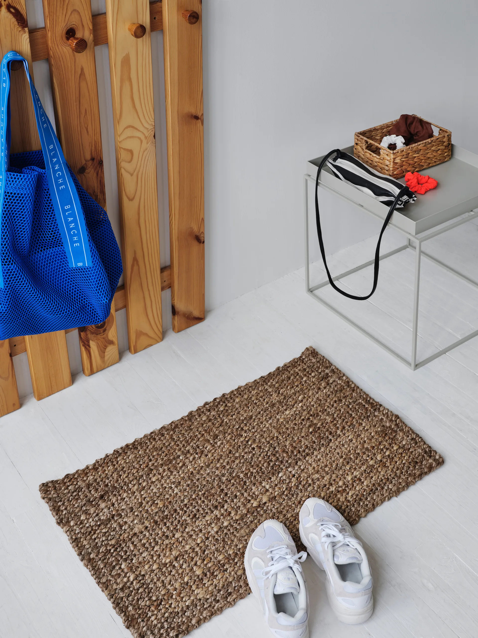 Freja doormat 50x80 cm, nature 灰色 Dixie