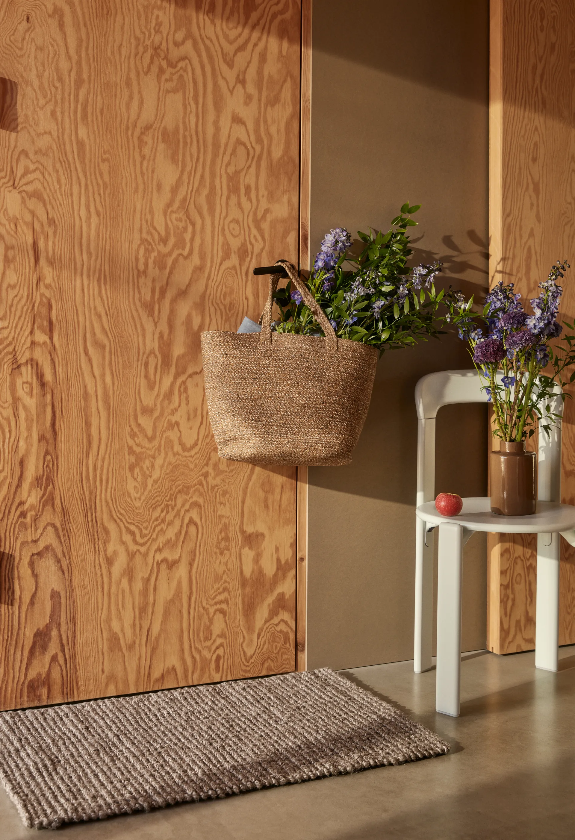 Julia 门垫, Cement grey. 60x90 cm Dixie