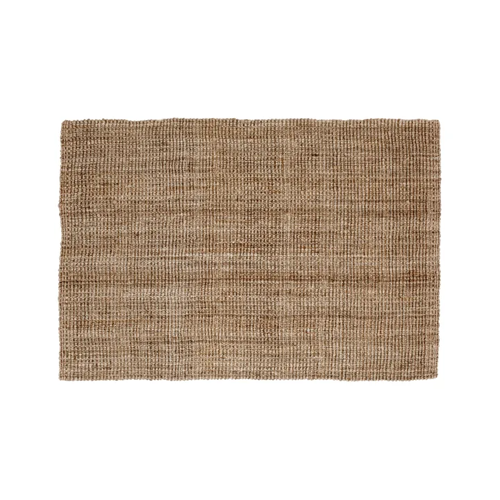 Jute 天然灰色大号黄麻地毯 - 160x230cm - Dixie
