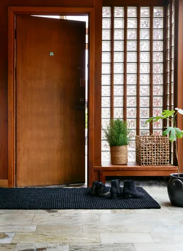 Jute 门垫  black - 70x120 cm - Dixie