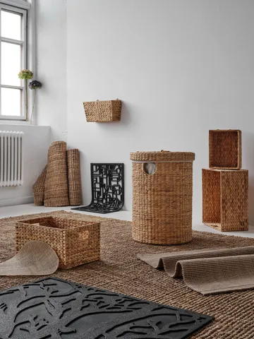 Lily 洗衣篮 round 2-piece 套装 - 原色/自然色 - Dixie