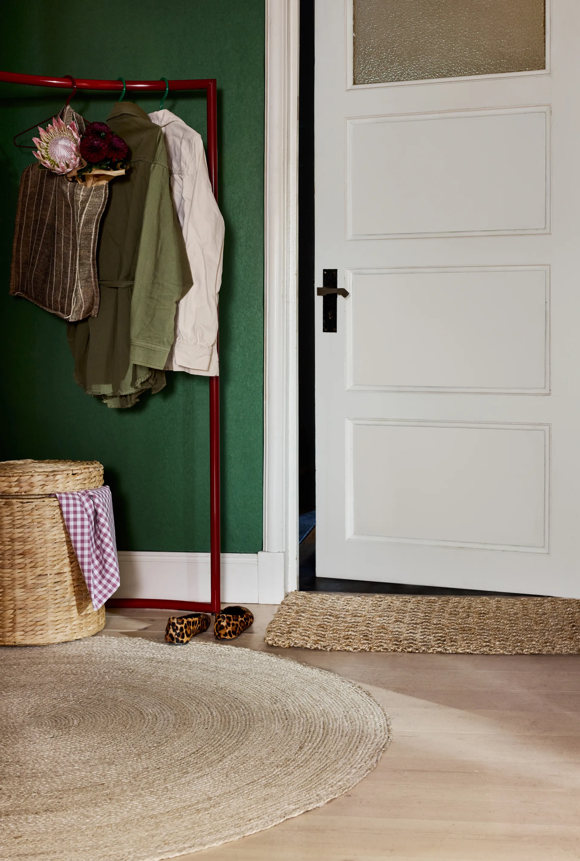 Lily storage 坐垫凳 （含盖子） Ø41x43 cm, 原色/自然色 Dixie