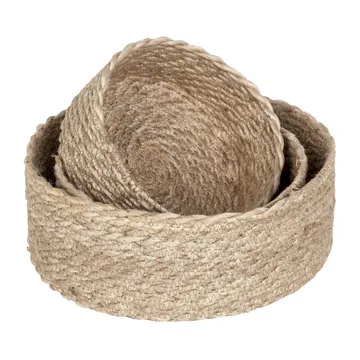 Twisted bread box 三件套装 - Nature-灰色 - Dixie