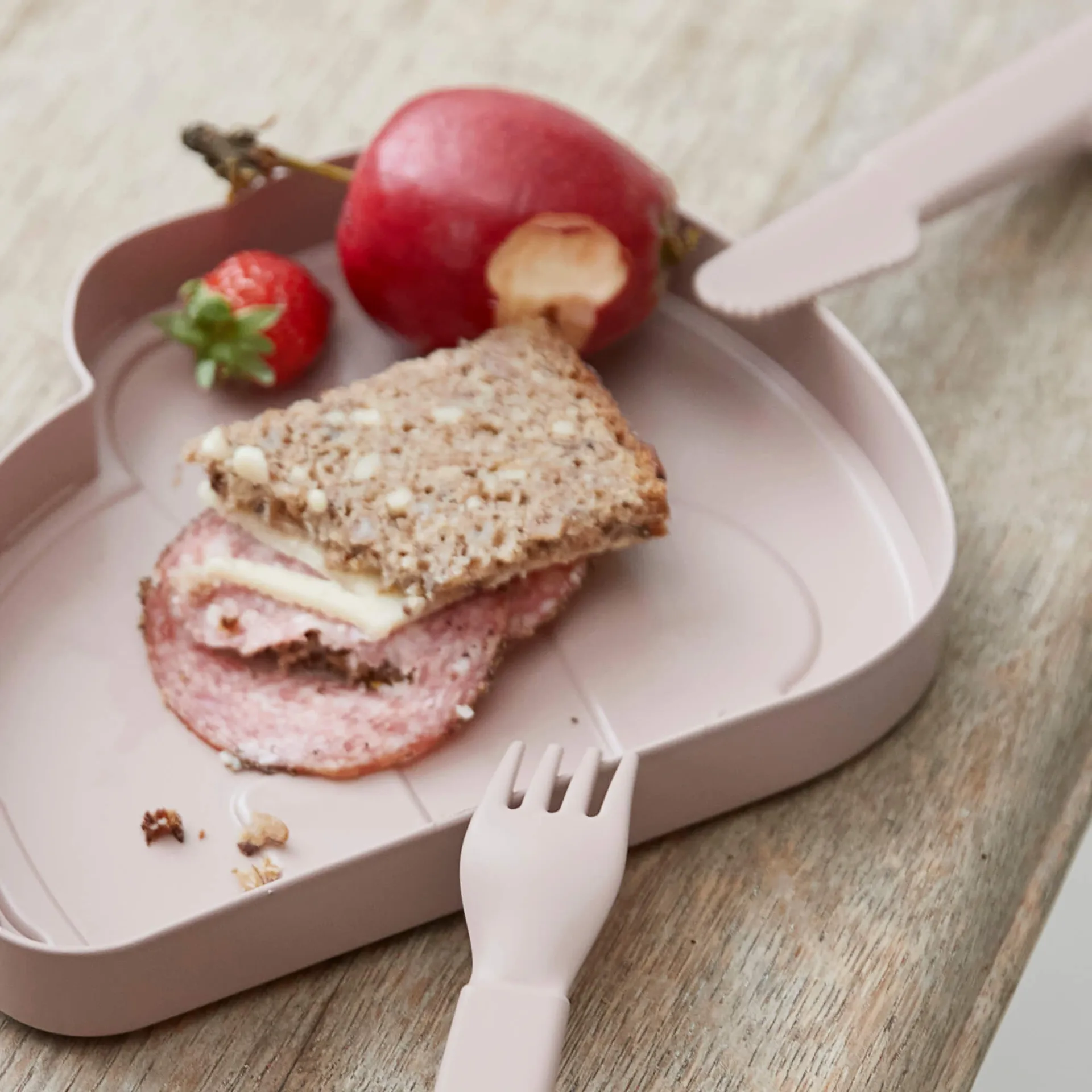 午餐盒/零食辅食便携餐盒 Elphee 儿童午餐 , 灰色 Done by deer