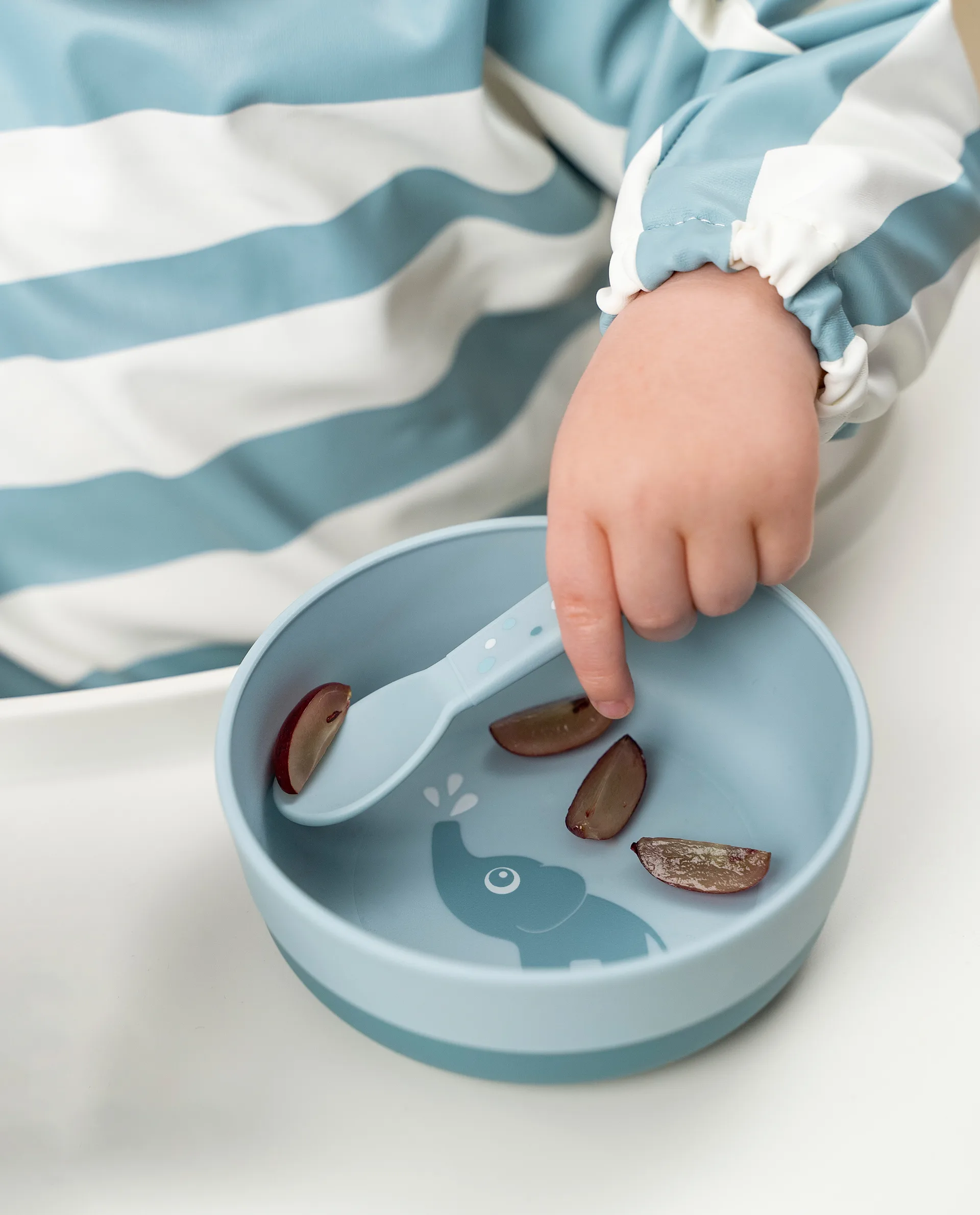 Happy Dots foodie 刀叉勺 套装 3件, 蓝色 Done by deer