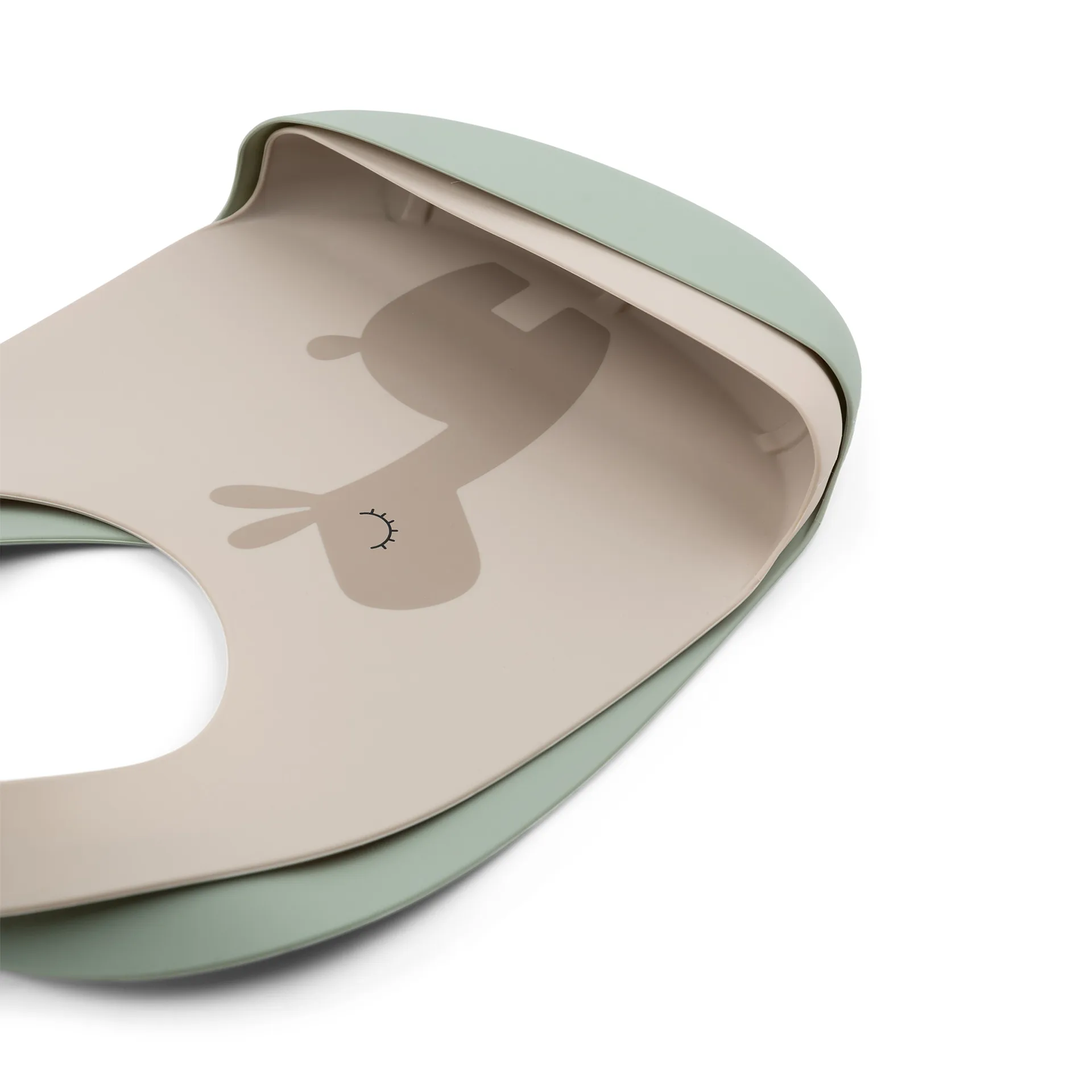 Lalee Bib 两件套装, 沙色 绿色 Done by deer