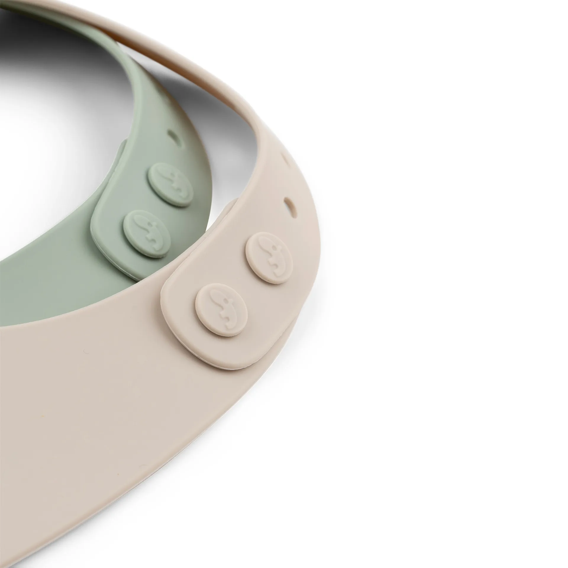 Lalee Bib 两件套装, 沙色 绿色 Done by deer