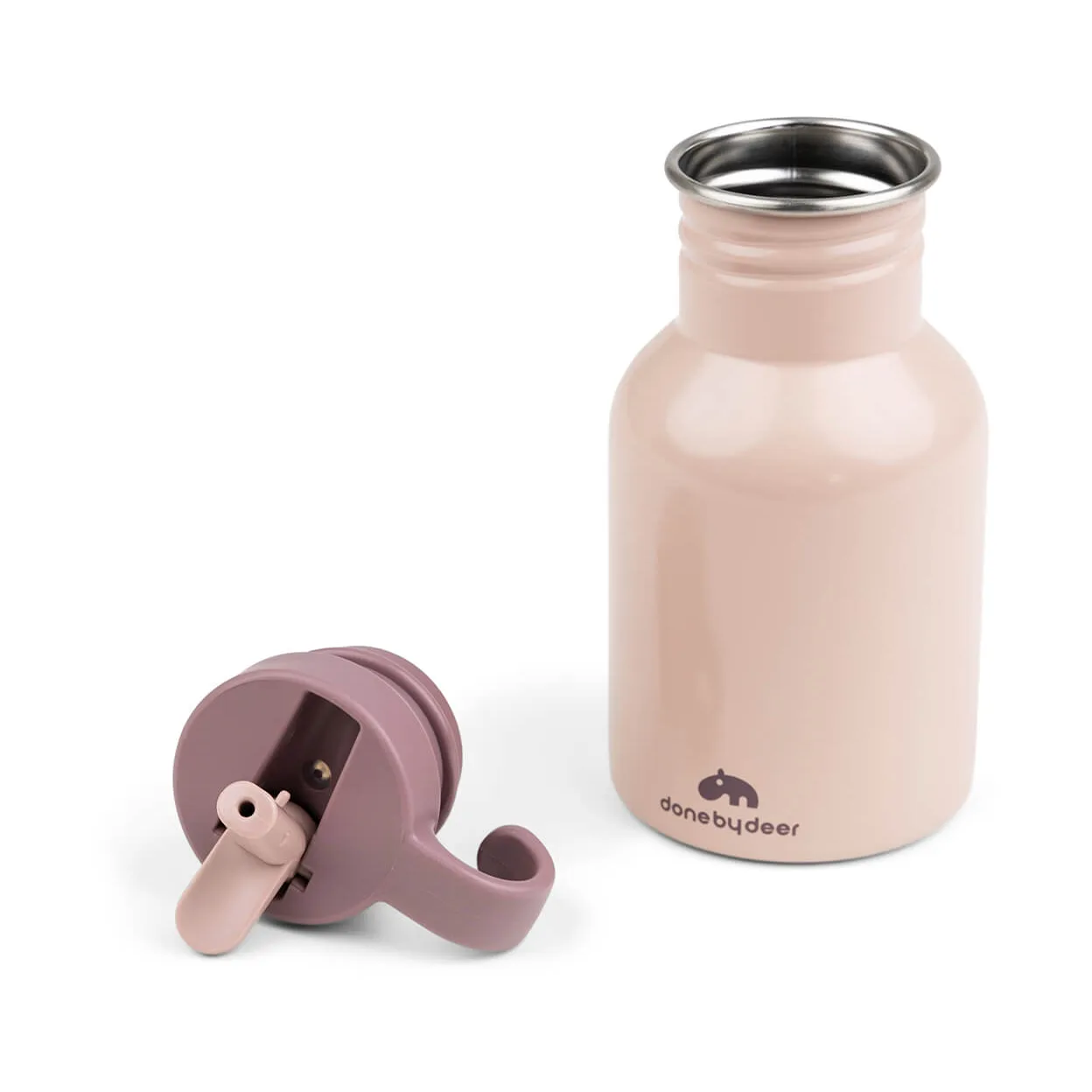 Ozzo 钢瓶350ml, 浅粉色 Done by deer