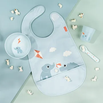Playground 美食家初餐套装3件装 - 蓝色 - Done by deer