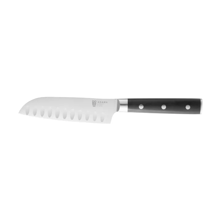 Asama 日式三德厨刀13cm - 黑色_handle - Dorre