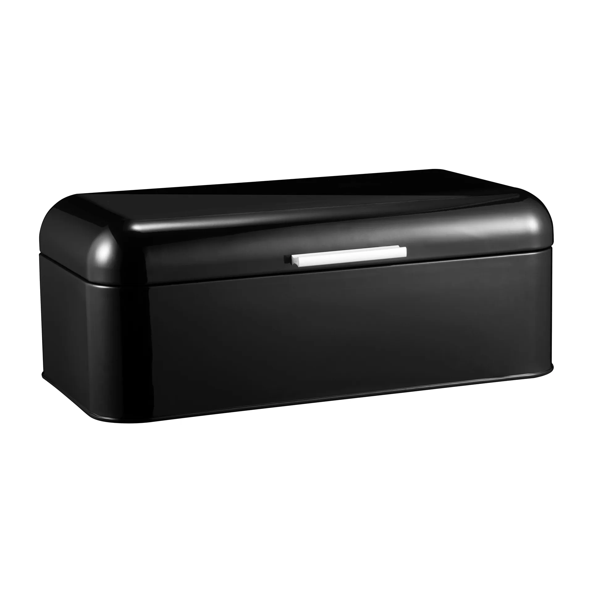 Bella bread bin carbon steel 23x42 cm, 黑色 Dorre