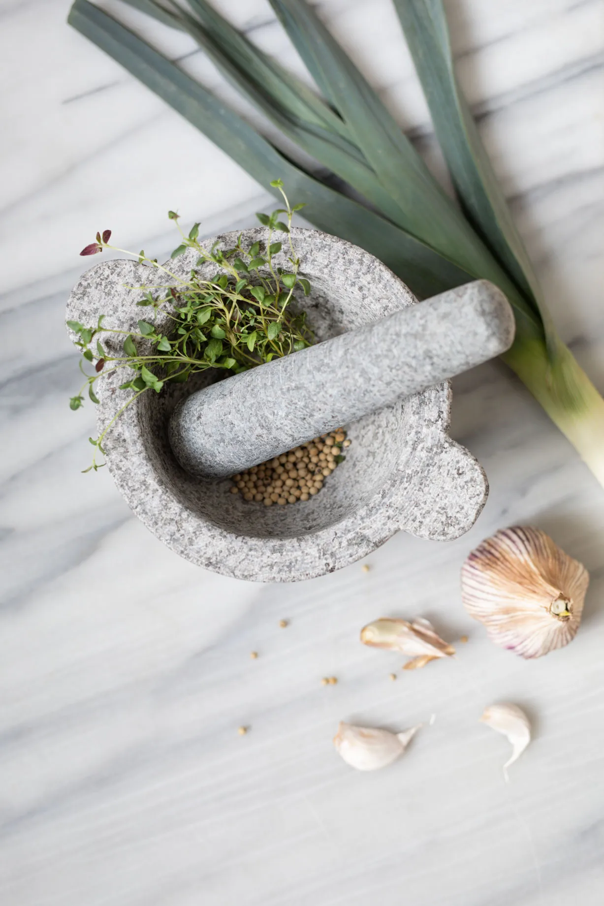 Birkedal mortar Ø22 cm, 花岗岩 Dorre