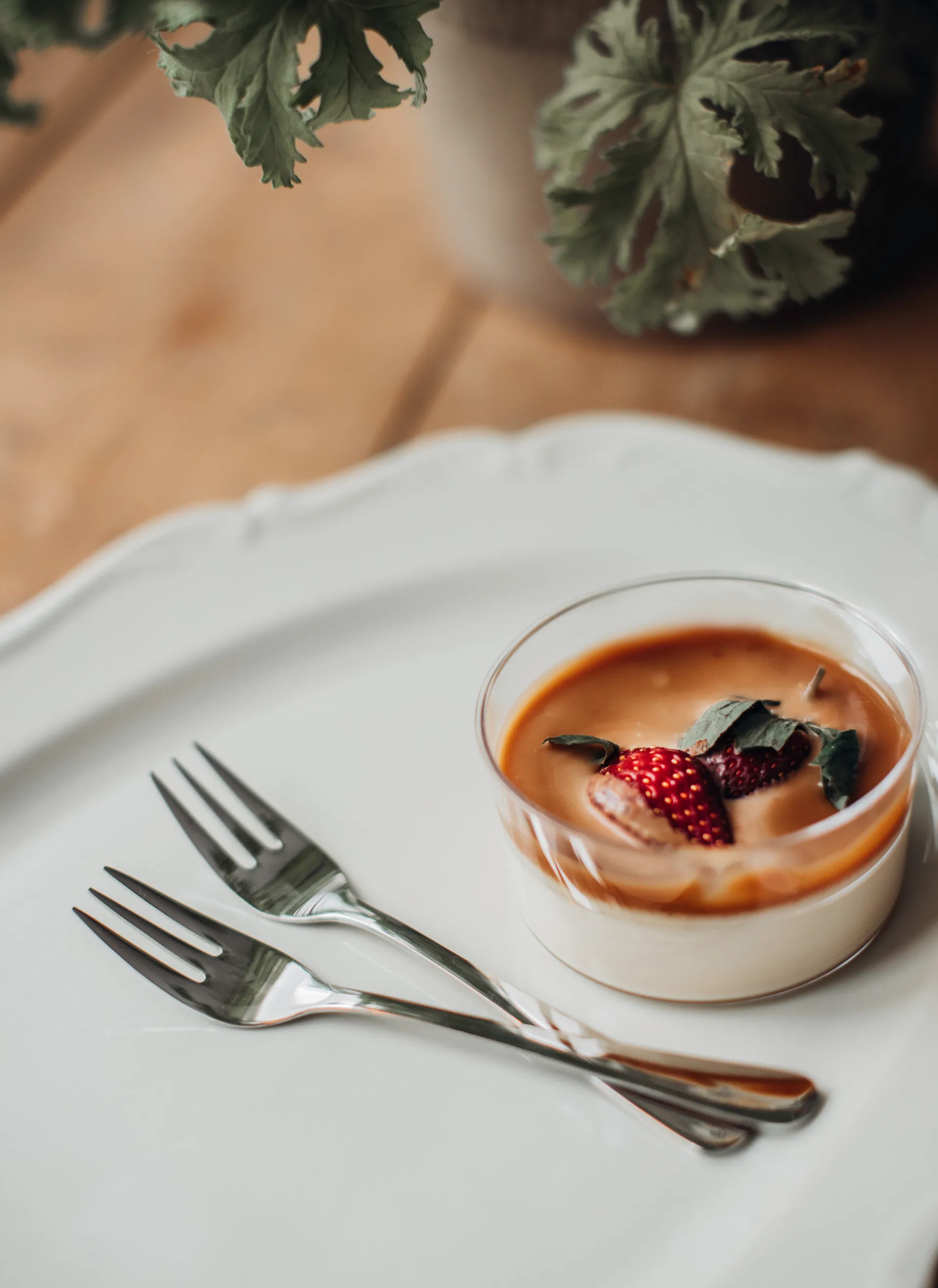 Classic dessert 叉子 六件套装, 银色 Dorre