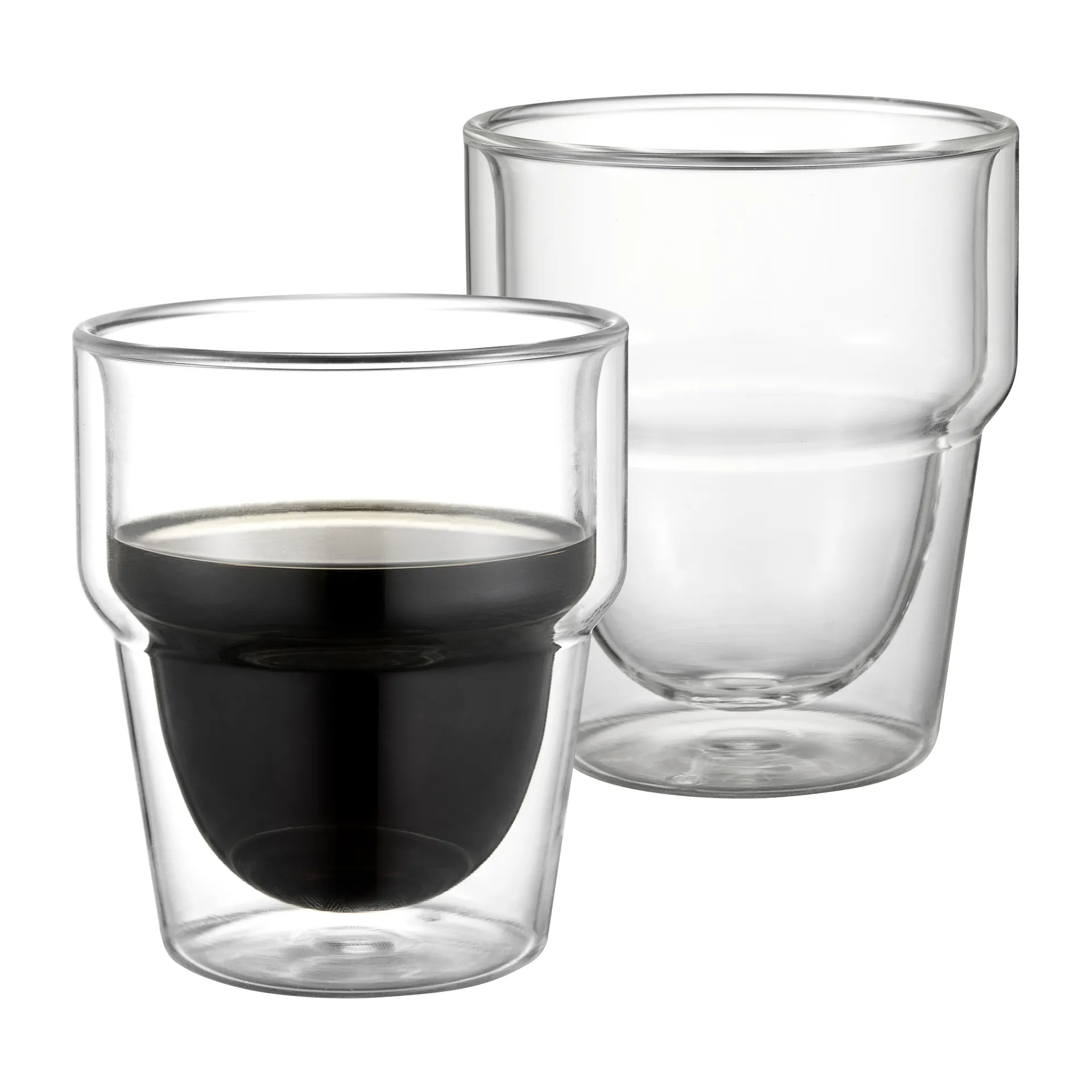 Kenya 咖啡杯 320ml 2件装, 玻璃款 Dorre
