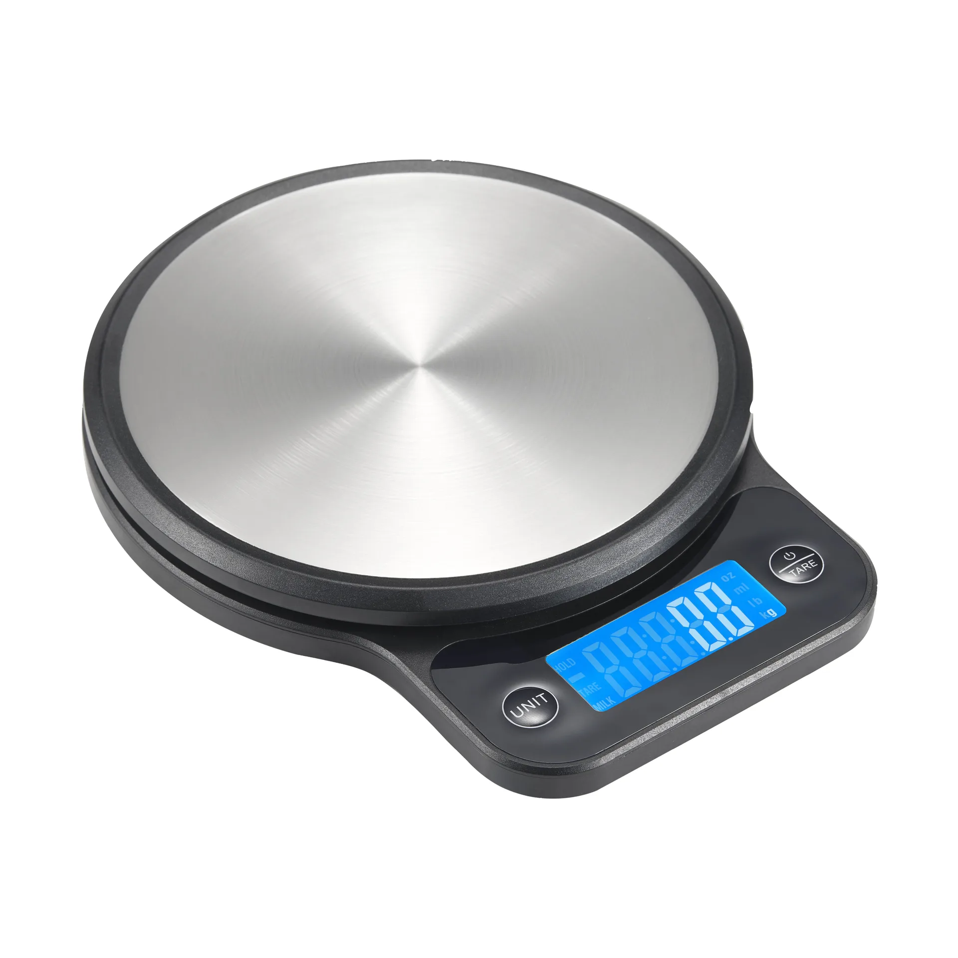 Kodi 厨房秤, 不锈钢-黑色 Dorre