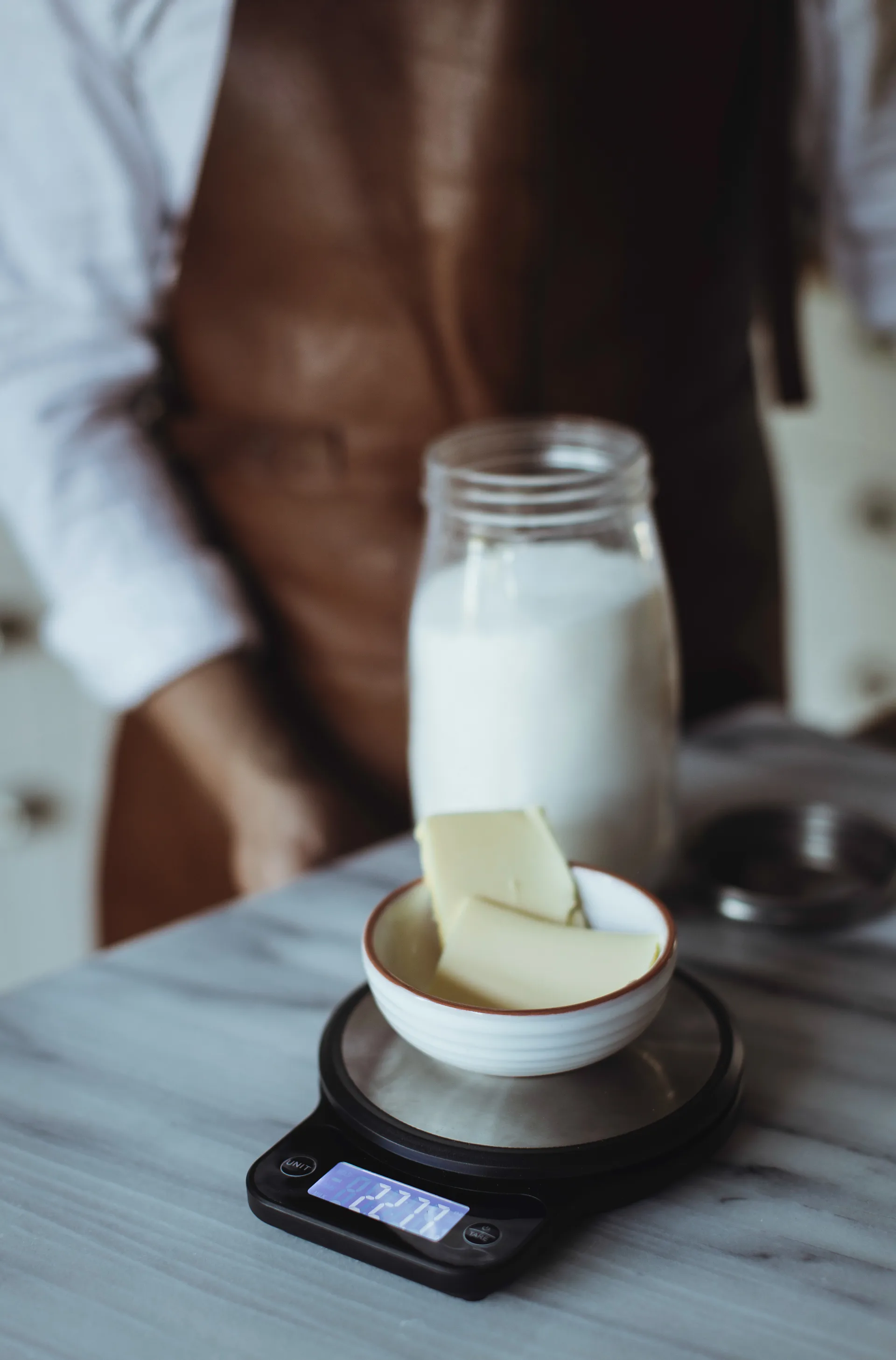 Kodi 厨房秤, 不锈钢-黑色 Dorre