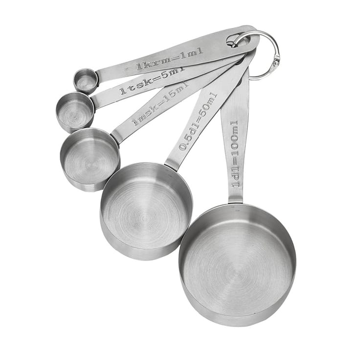 Myah measuring set 5件 - Stainless steel - Dorre