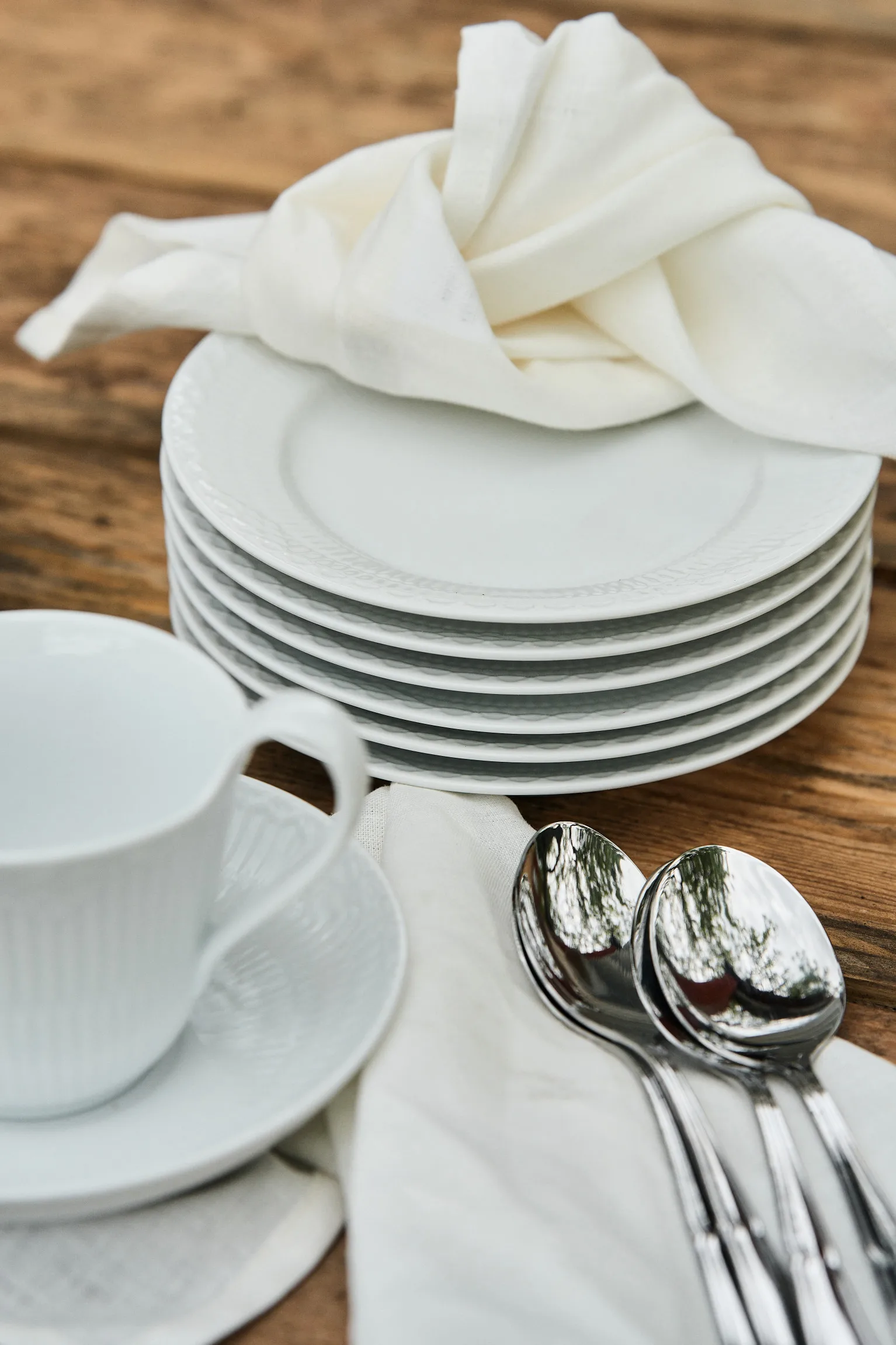 New England dessert 勺子 六件套装, 不锈钢 Dorre