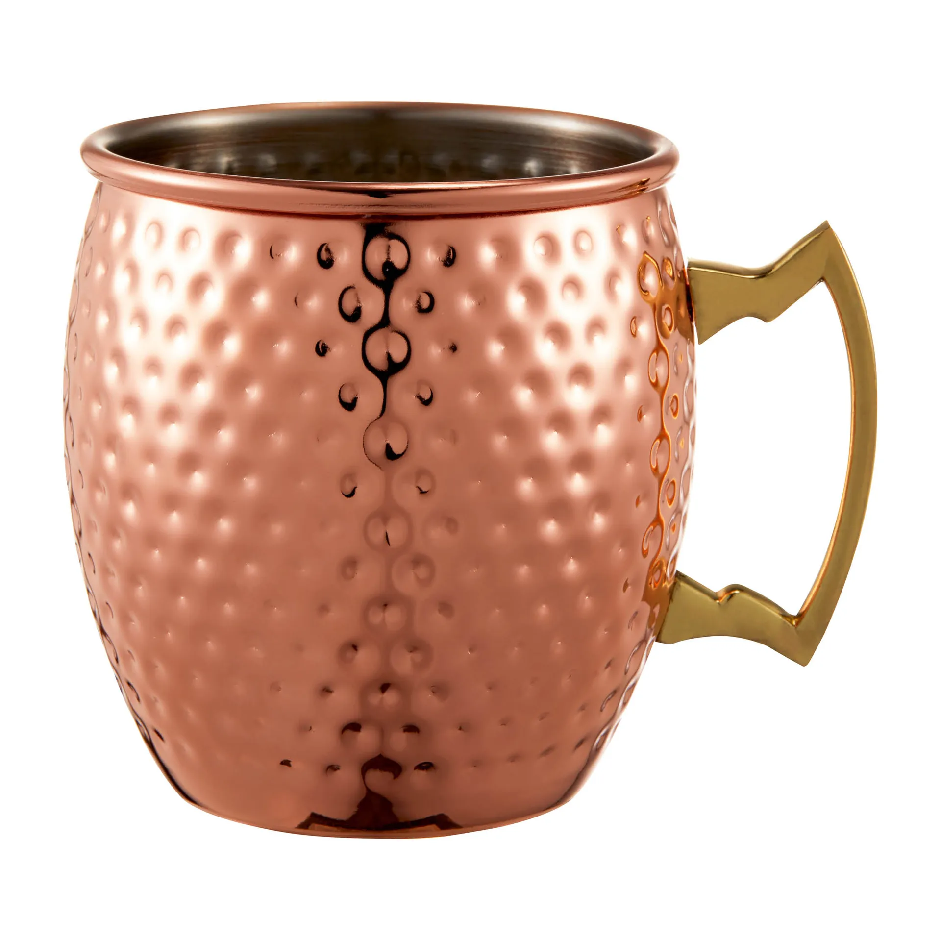 Oliver copper goblet hammered, 45 cl Dorre