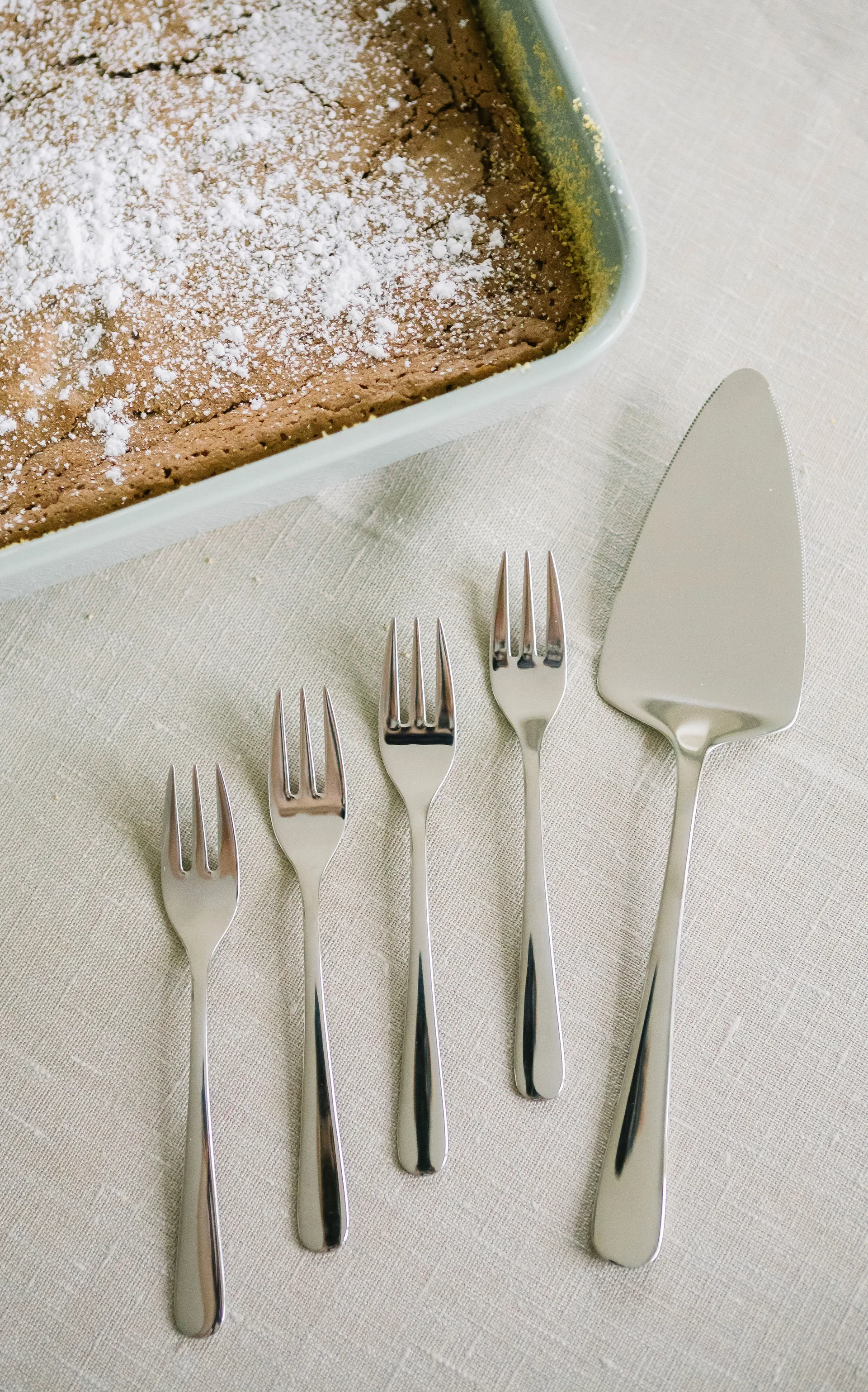 Sallie serving set - 6 cake 叉子  & cake slice, 不锈钢 Dorre