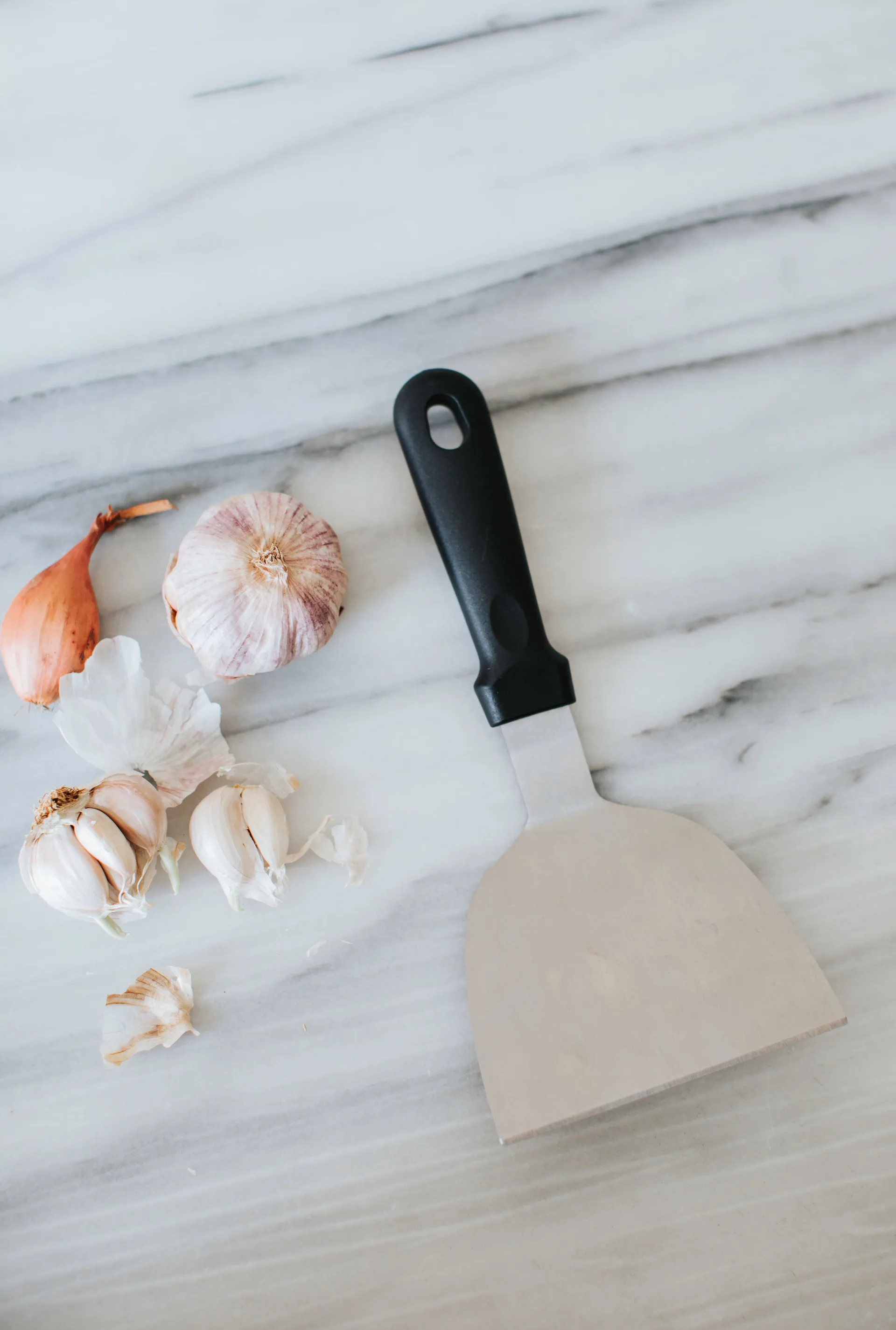 Sasha stainless steel 抹刀/炒菜铲, Black Dorre