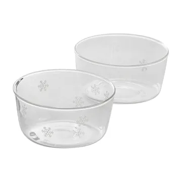 Snöstar 碗 Ø10 cm 两件套装 - Glas - Dorre