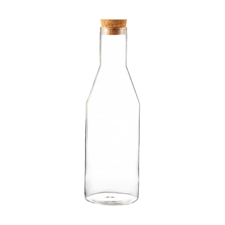 Sunnanö 玻璃 水瓶/玻璃水瓶 with cork lid 1 l - 玻璃-cork - Dorre