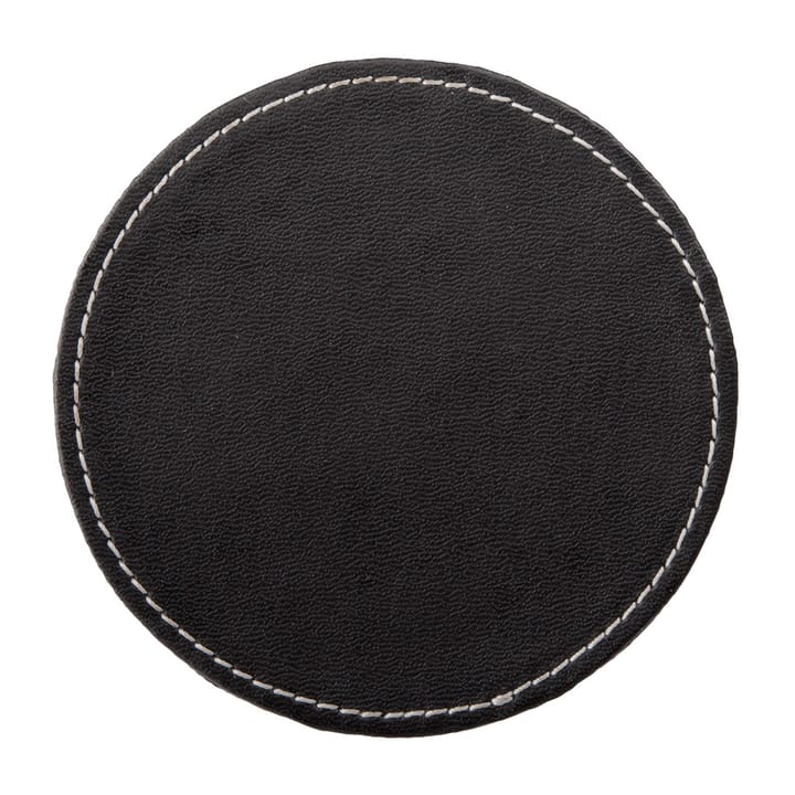 Visby coaster Ø10 cm 六件套装, 黑色 Dorre