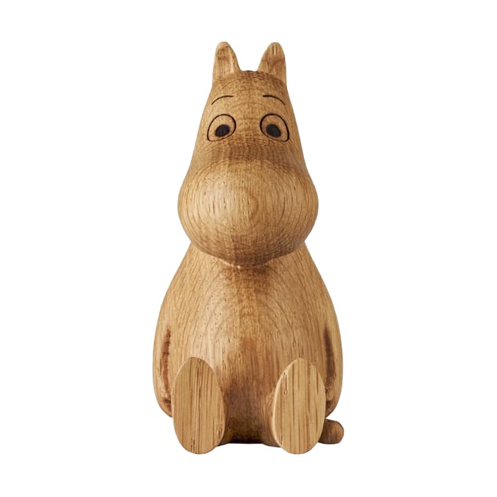 姆明 木雕 摆件 姆明 10cm - 自然木色 (FSC) - Dsignhouse x Moomin