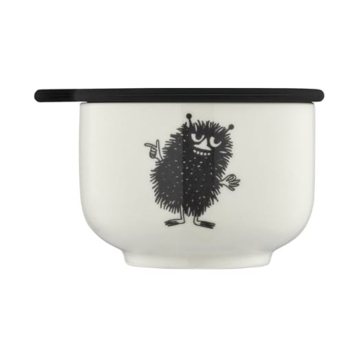 姆明 瓷质餐具 马克杯/碗 碗含盖白色 7cm - 白色 - Dsignhouse x Moomin