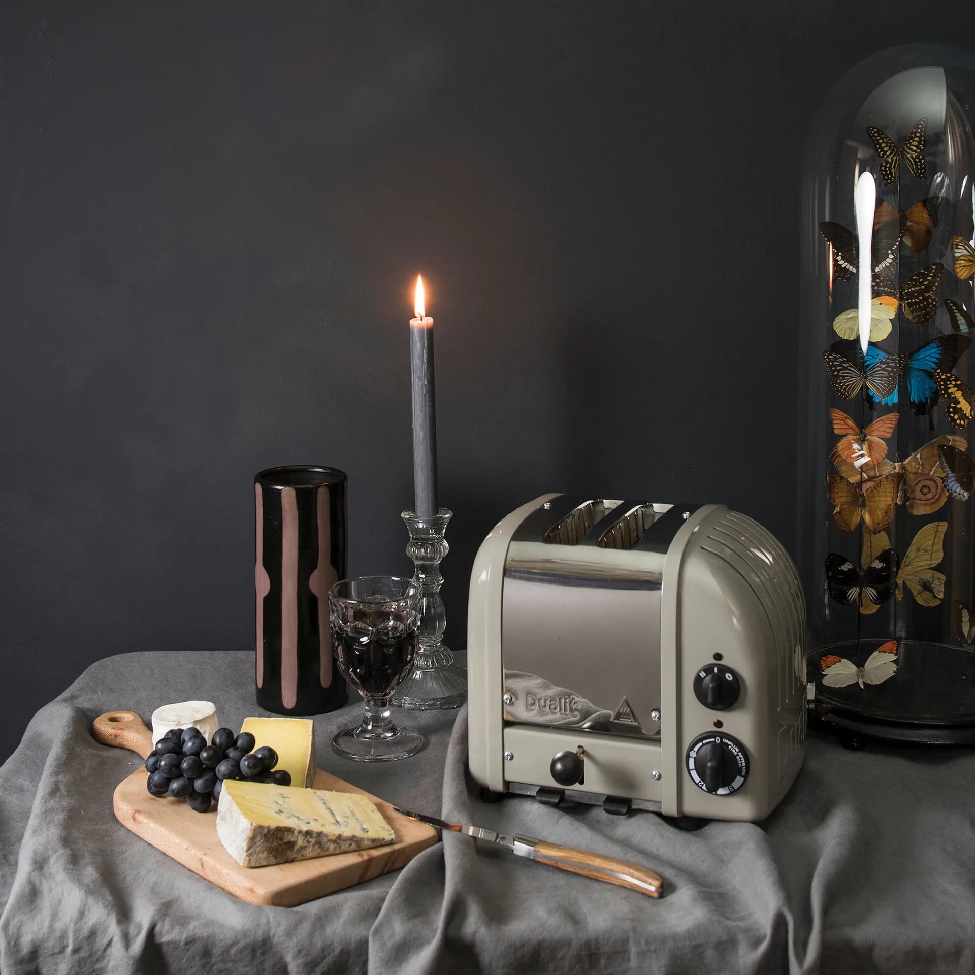 英国Classic经典系列 2槽多士炉烤面包机吐司机  , 灰色 Dualit