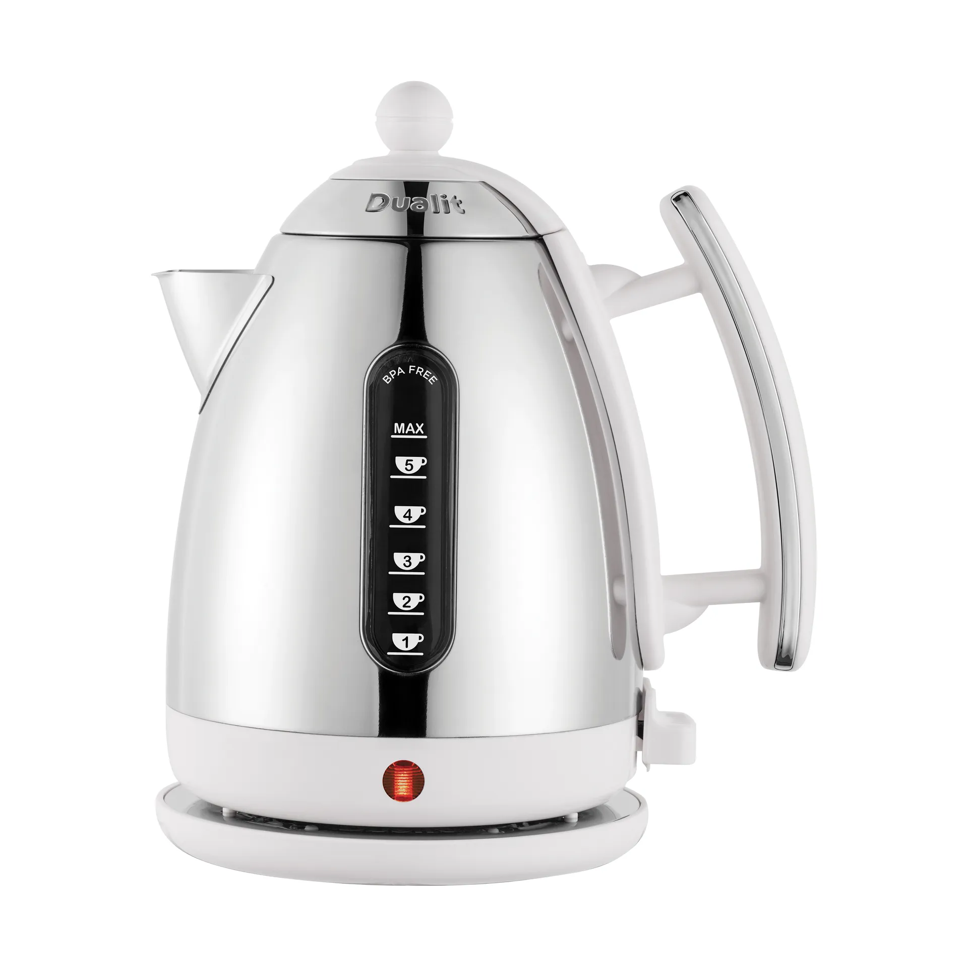 Dualit Lite 电水壶 1.5升, 白色_不锈钢 Dualit