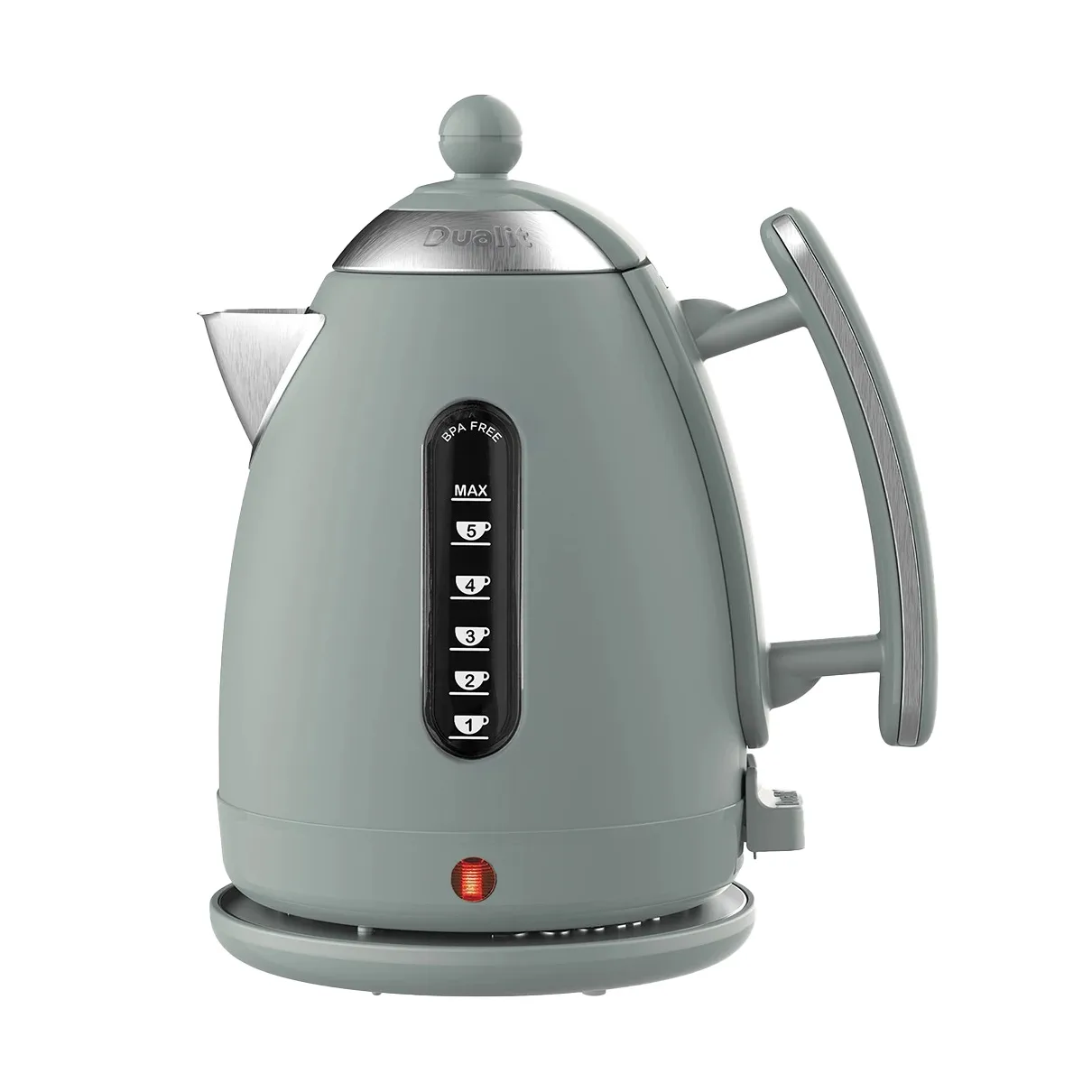 Dualit Lite 电水壶 1.5升, 鼠尾草色配不锈钢 Dualit